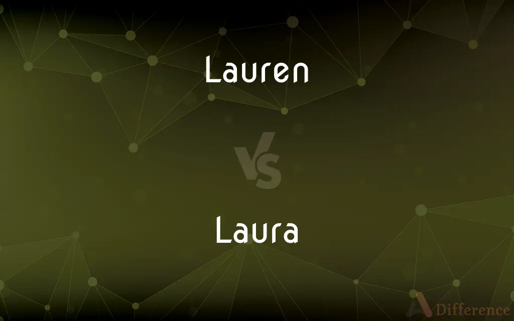 Lauren vs. Laura — What's the Difference?