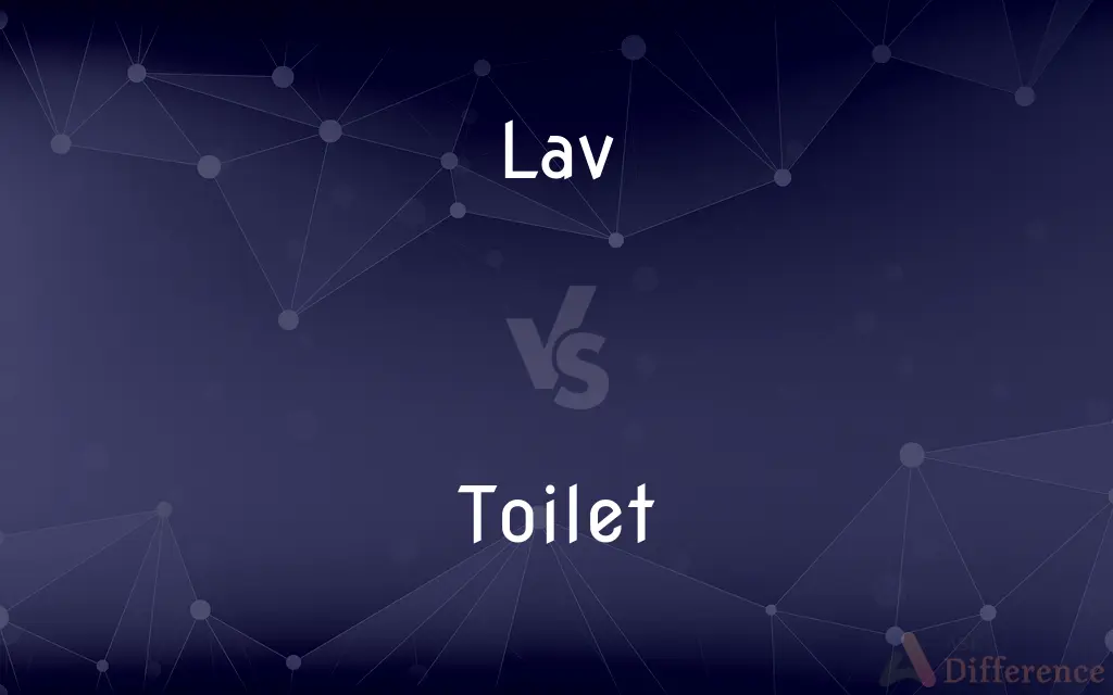 Lav vs. Toilet — What's the Difference?