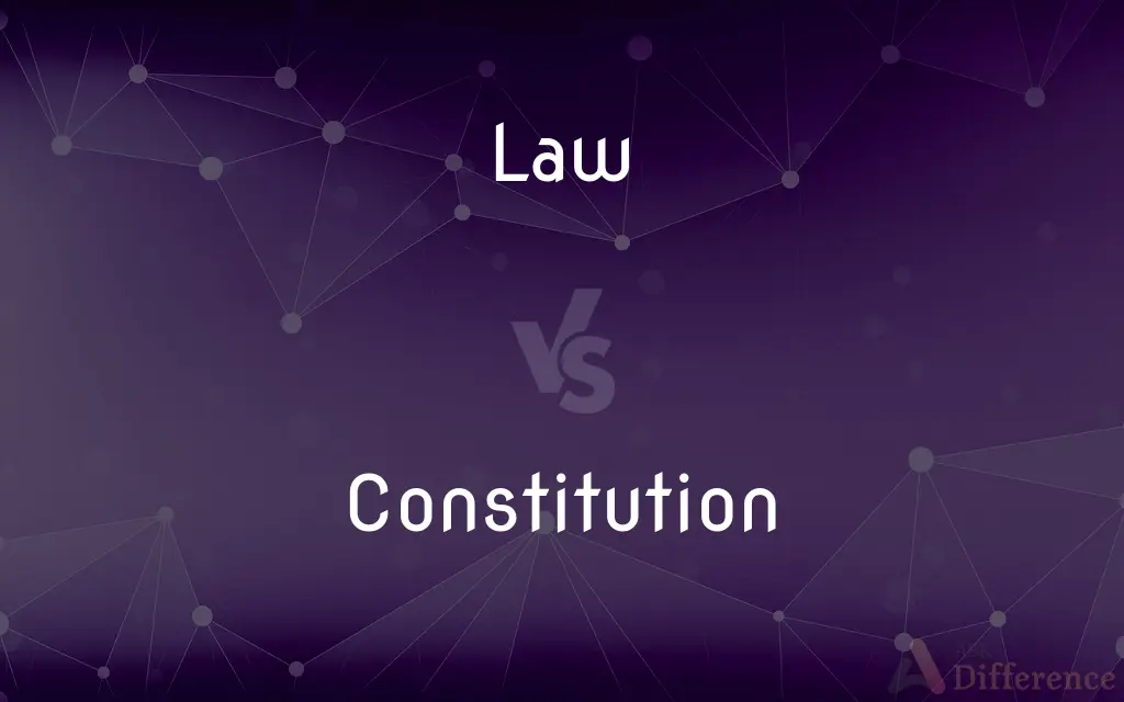 Law vs. Constitution — What's the Difference?