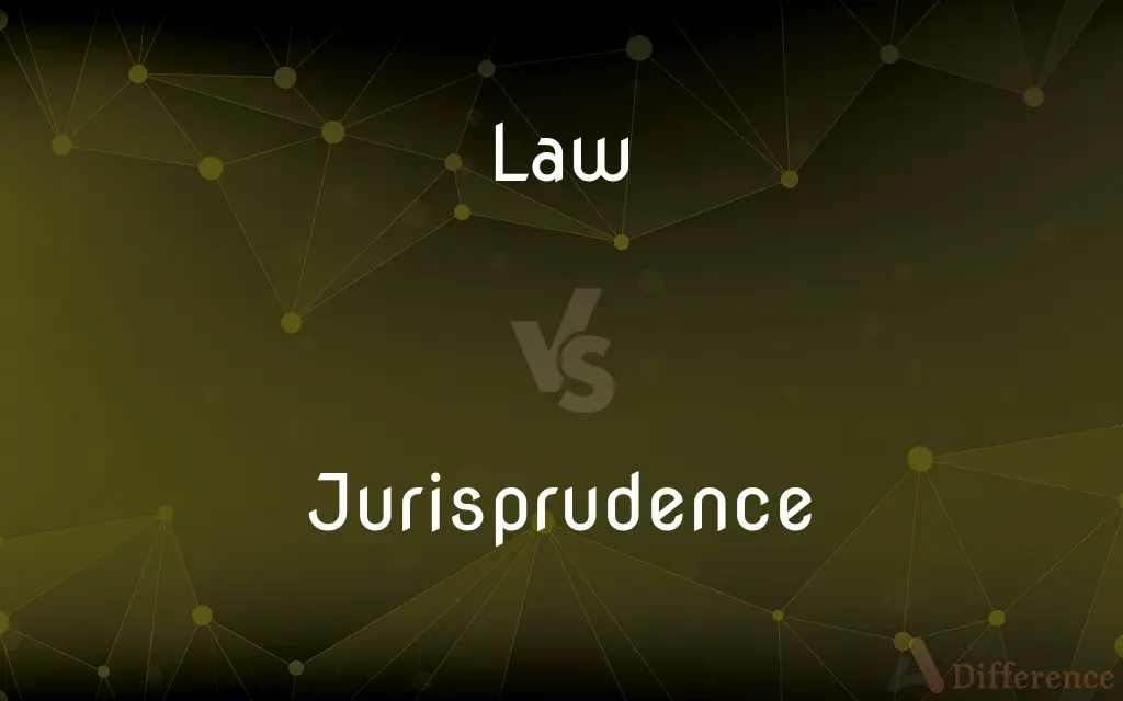 Law vs. Jurisprudence — What's the Difference?