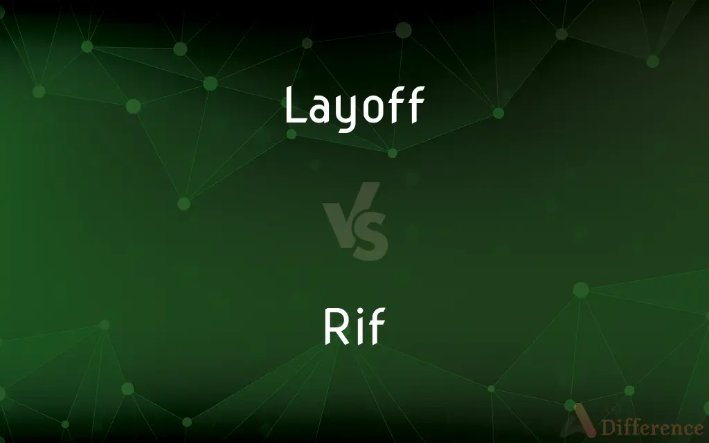 Layoff vs. RIF — What's the Difference?