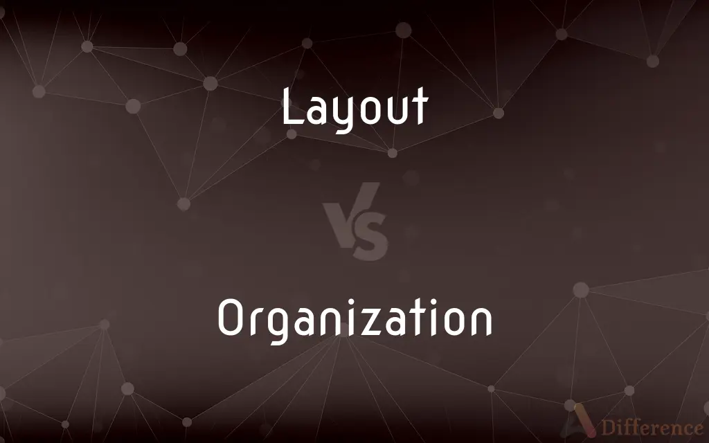 Layout vs. Organization — What's the Difference?