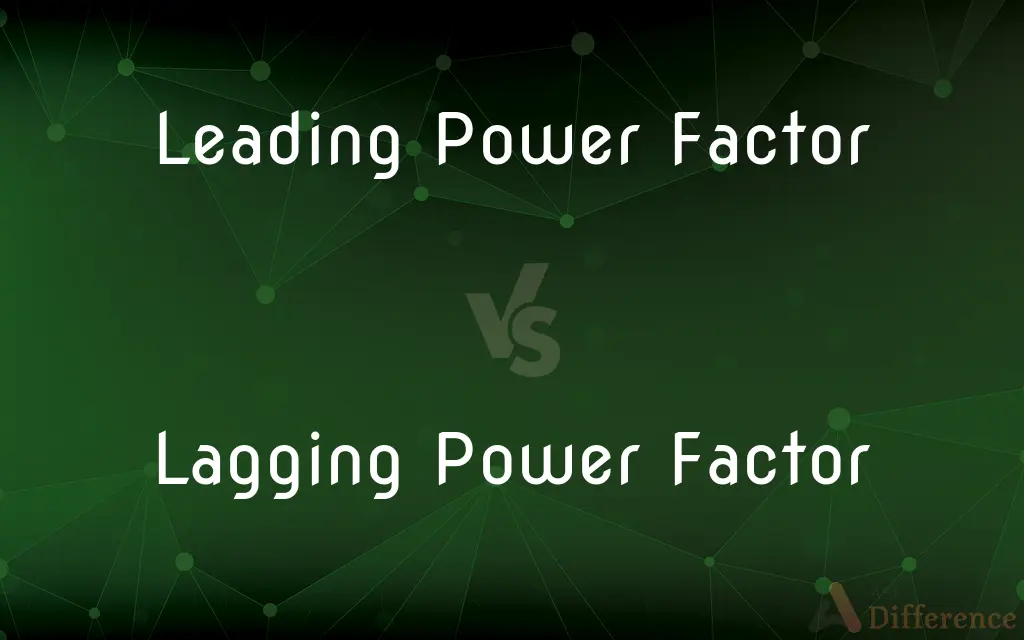 Leading Power Factor vs. Lagging Power Factor — What's the Difference?