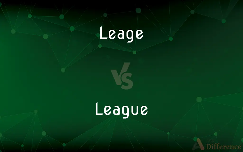 Leage vs. League — Which is Correct Spelling?