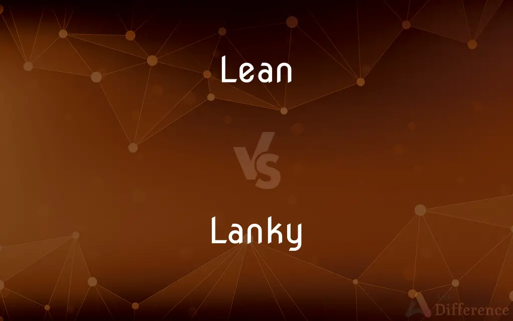 Lean vs. Lanky — What's the Difference?