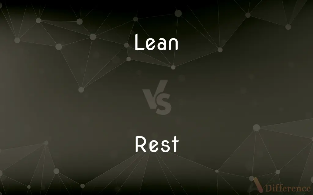 Lean vs. Rest — What's the Difference?