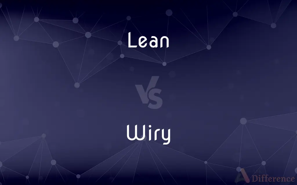 Lean vs. Wiry — What's the Difference?