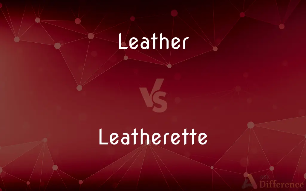 Leather vs. Leatherette — What's the Difference?