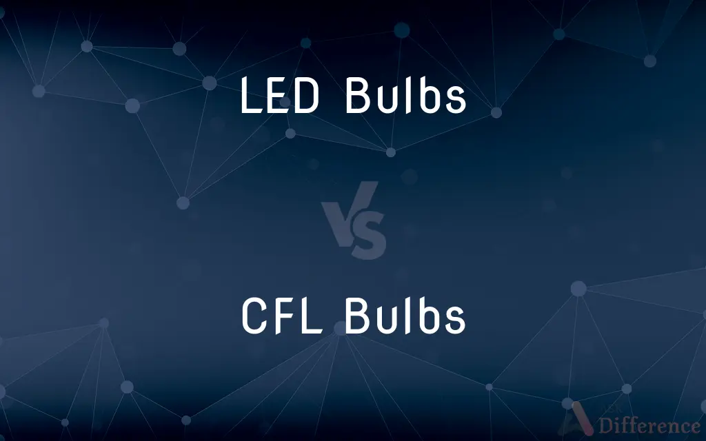 LED Bulbs vs. CFL Bulbs — What's the Difference?