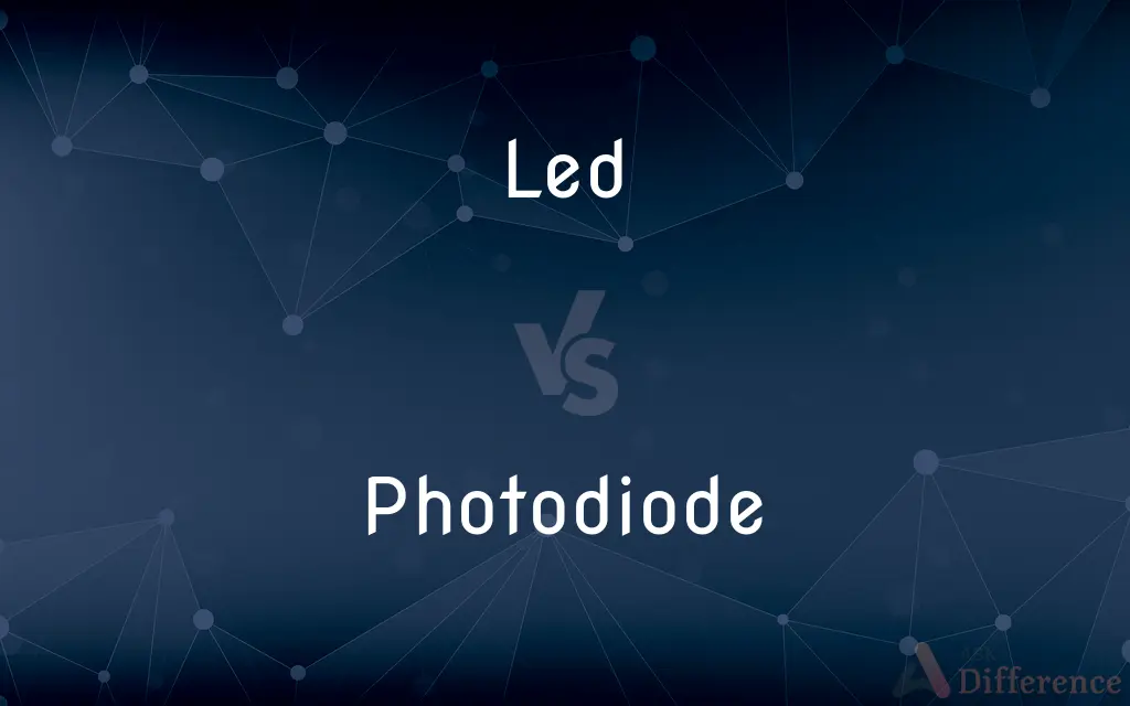 Led vs. Photodiode — What's the Difference?