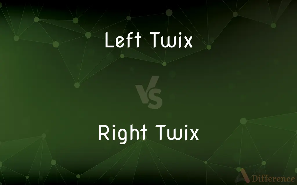 Left Twix vs. Right Twix — What's the Difference?