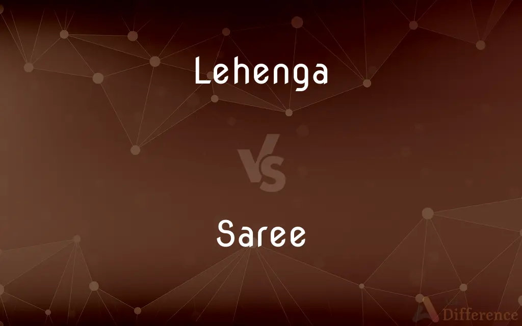 Lehenga vs. Saree — What's the Difference?