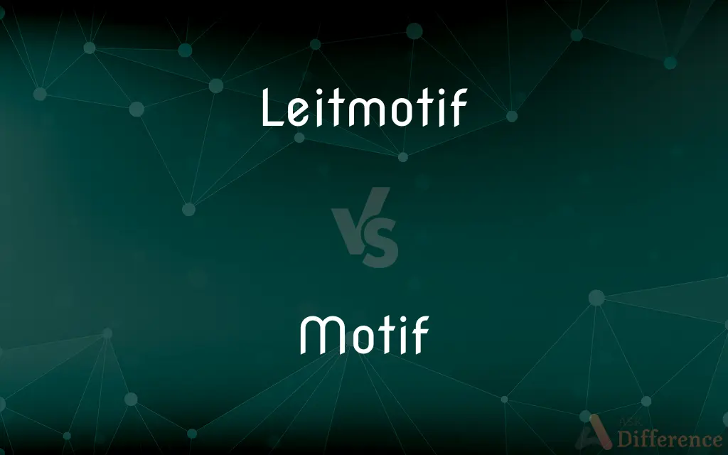 Leitmotif vs. Motif — What's the Difference?