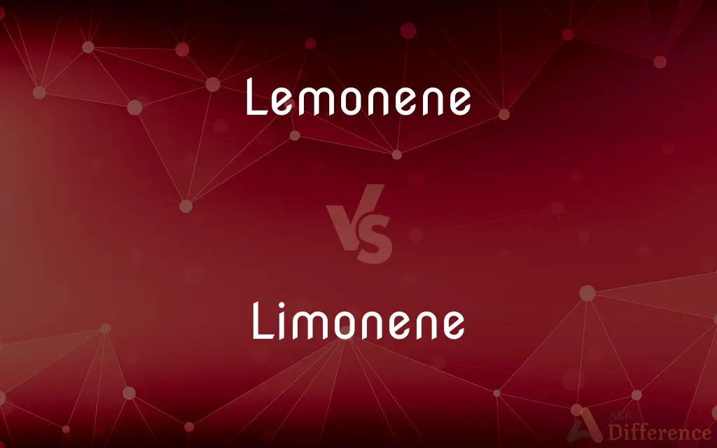 Lemonene vs. Limonene — What's the Difference?