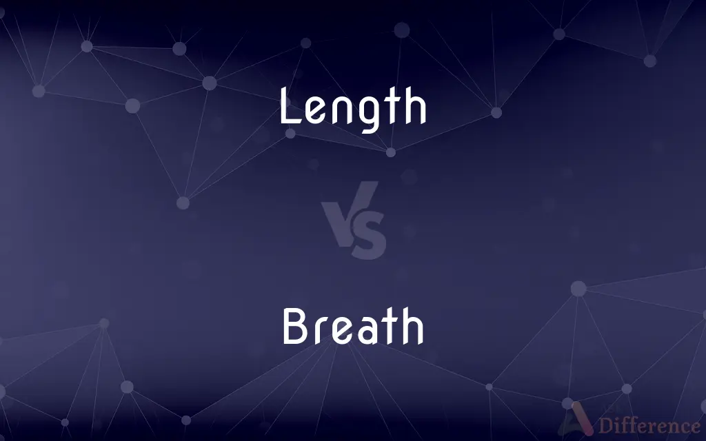 Length vs. Breath — What's the Difference?