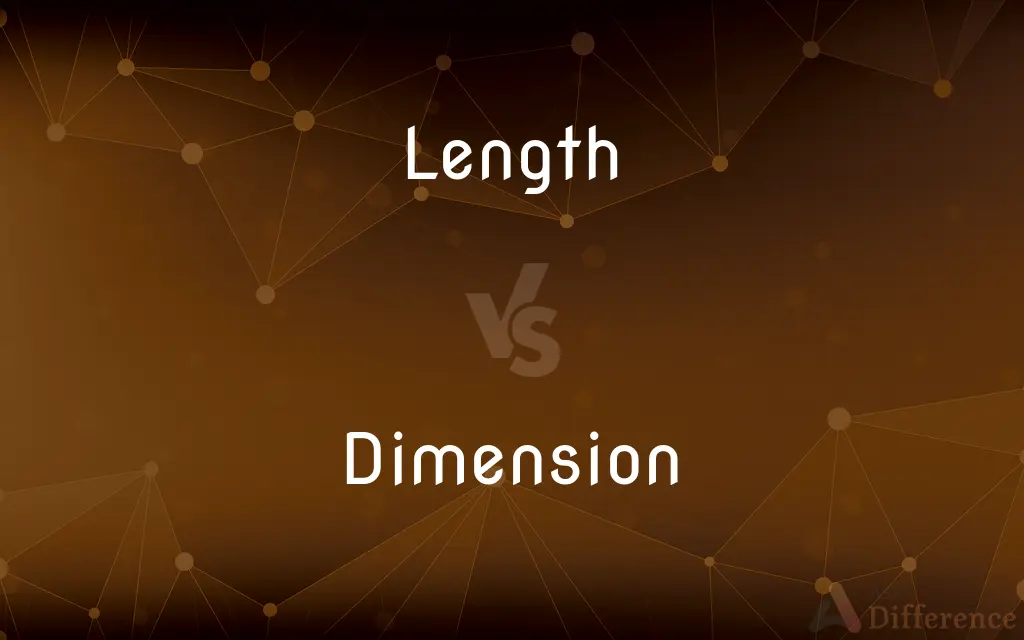 Length vs. Dimension — What's the Difference?