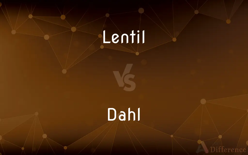 Lentil vs. Dahl — What's the Difference?