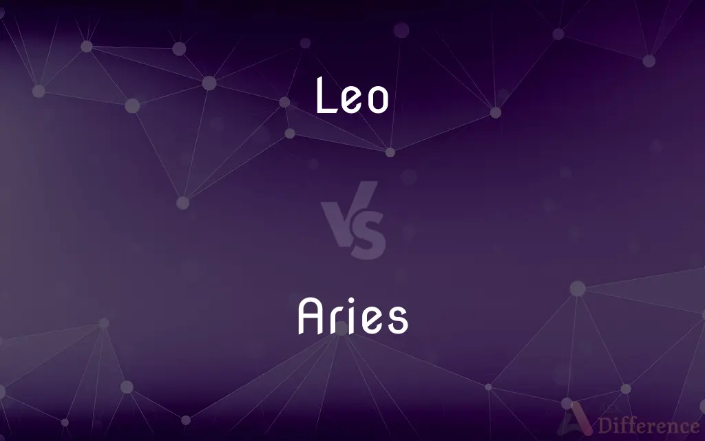 Leo vs. Aries — What's the Difference?