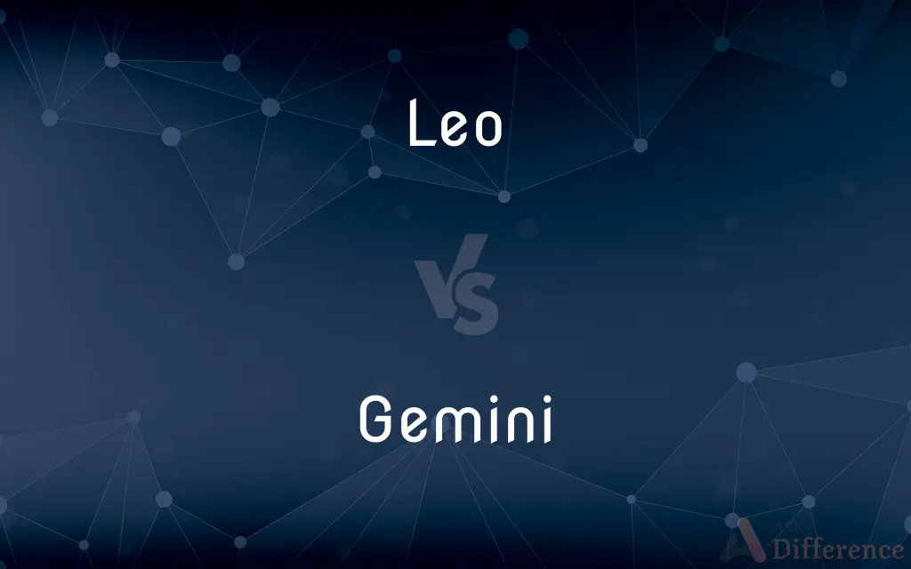 Leo vs. Gemini — What's the Difference?