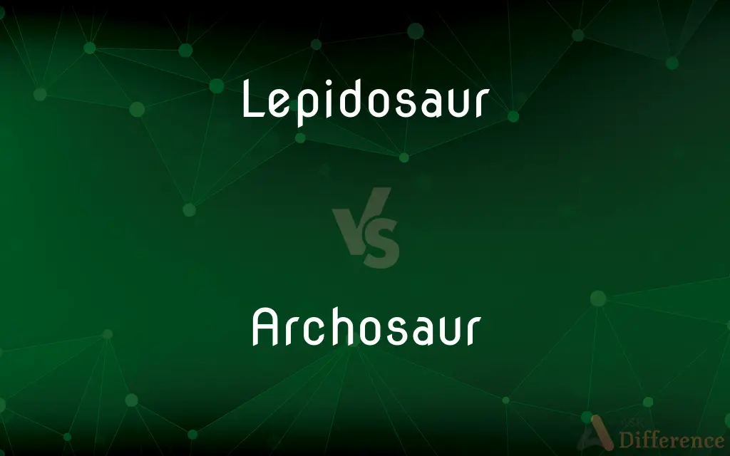 Lepidosaur vs. Archosaur — What's the Difference?