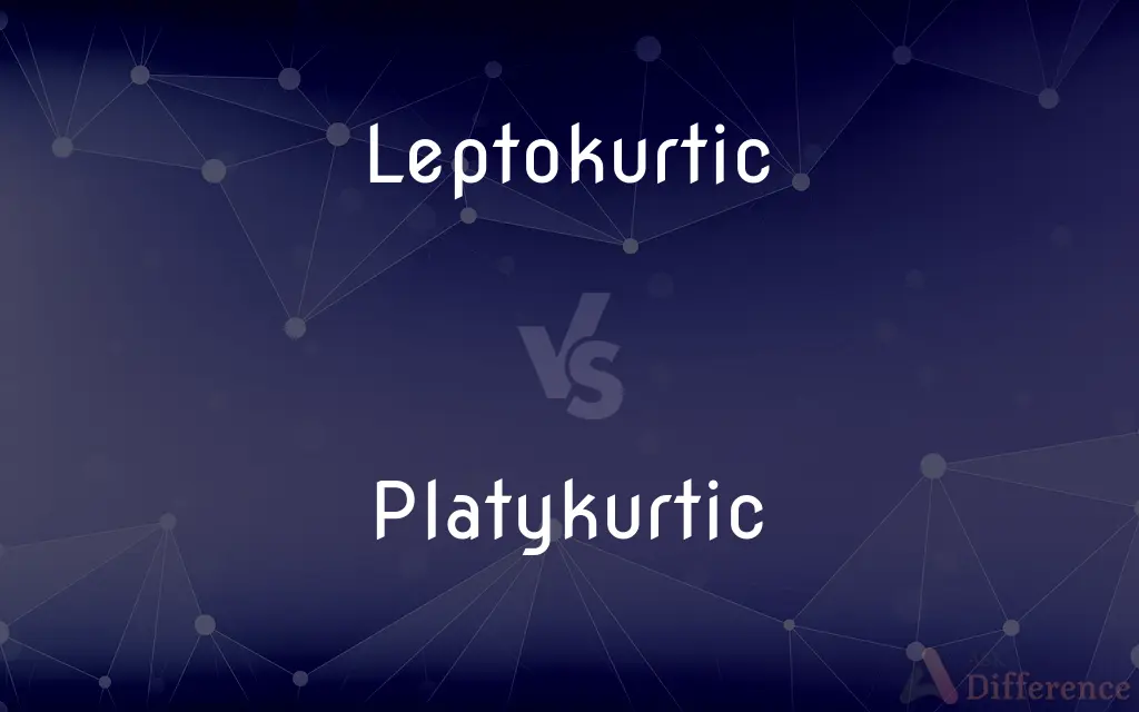 Leptokurtic vs. Platykurtic — What's the Difference?