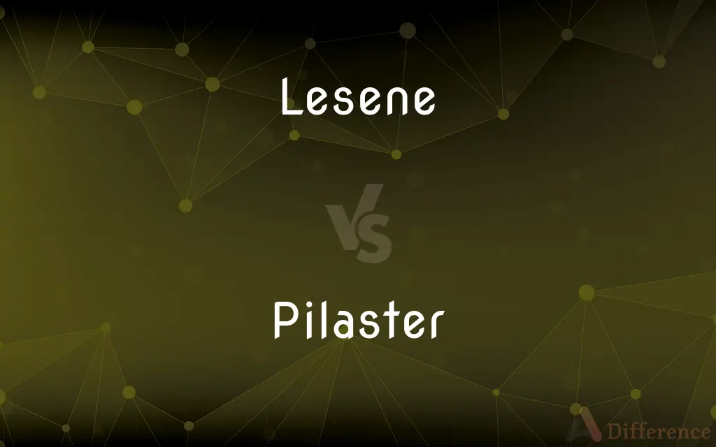 Lesene vs. Pilaster — What's the Difference?