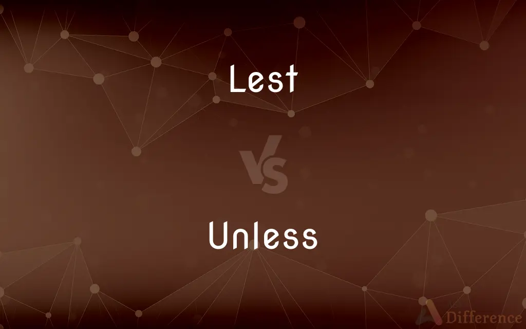 Lest vs. Unless — What's the Difference?