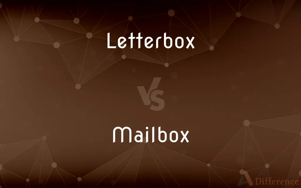 Letterbox vs. Mailbox — What's the Difference?