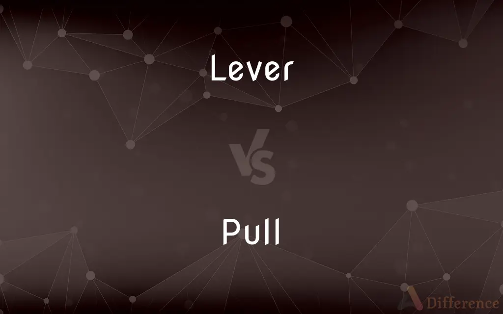 Lever vs. Pull — What's the Difference?
