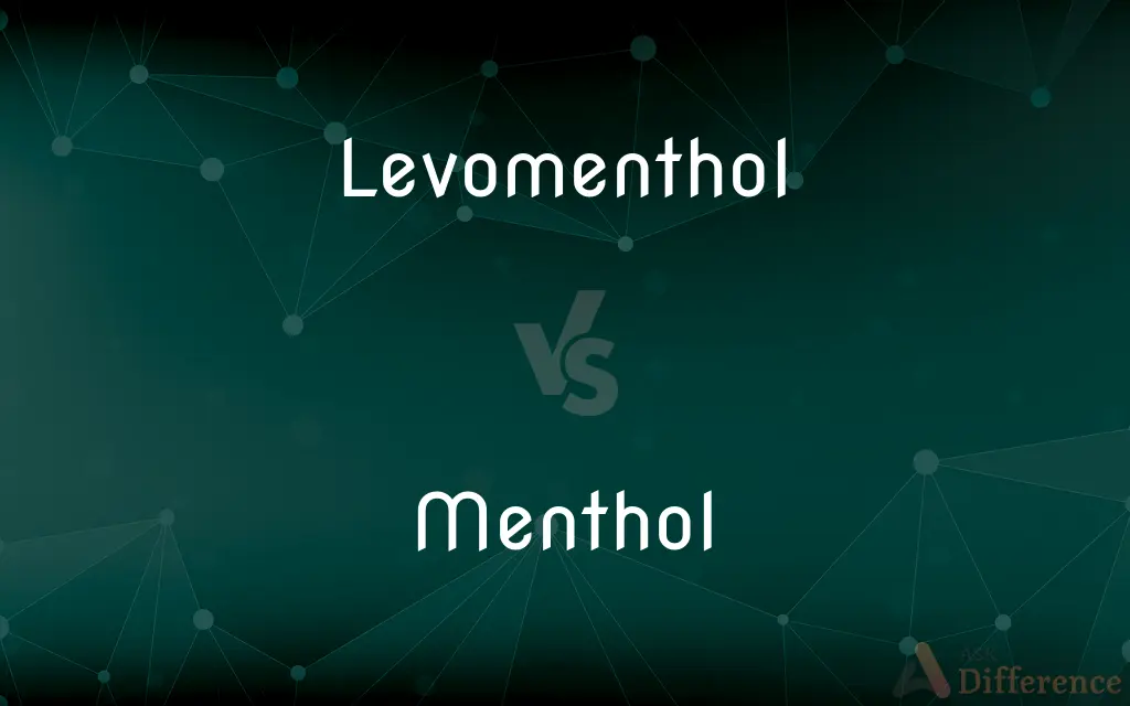 Levomenthol vs. Menthol — What's the Difference?