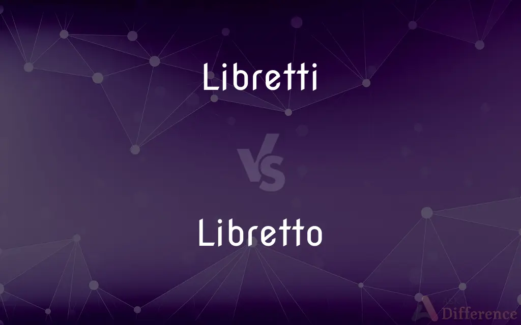 Libretti vs. Libretto — What's the Difference?