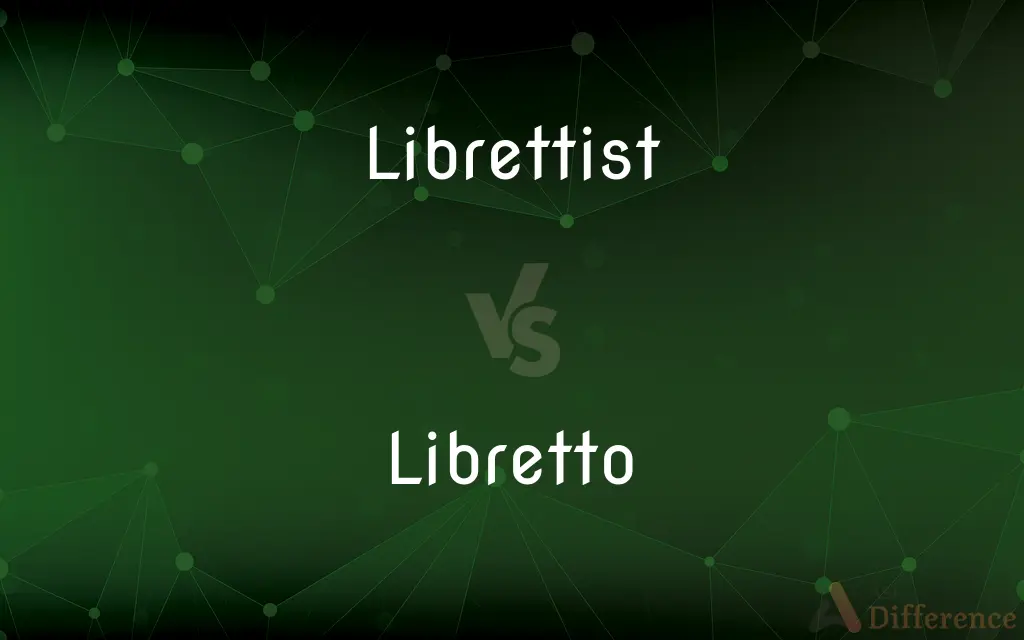 Librettist vs. Libretto — What's the Difference?