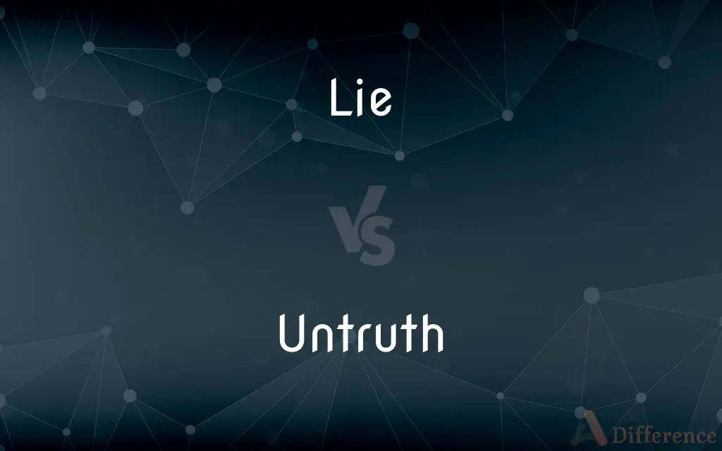 Lie vs. Untruth — What's the Difference?