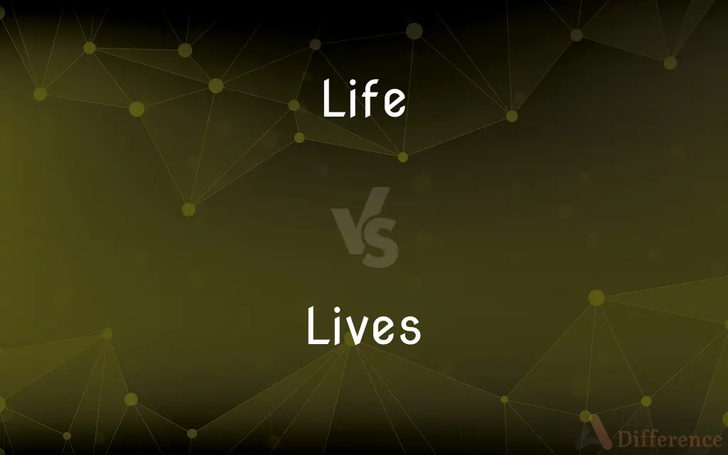 Life vs. Lives — What's the Difference?