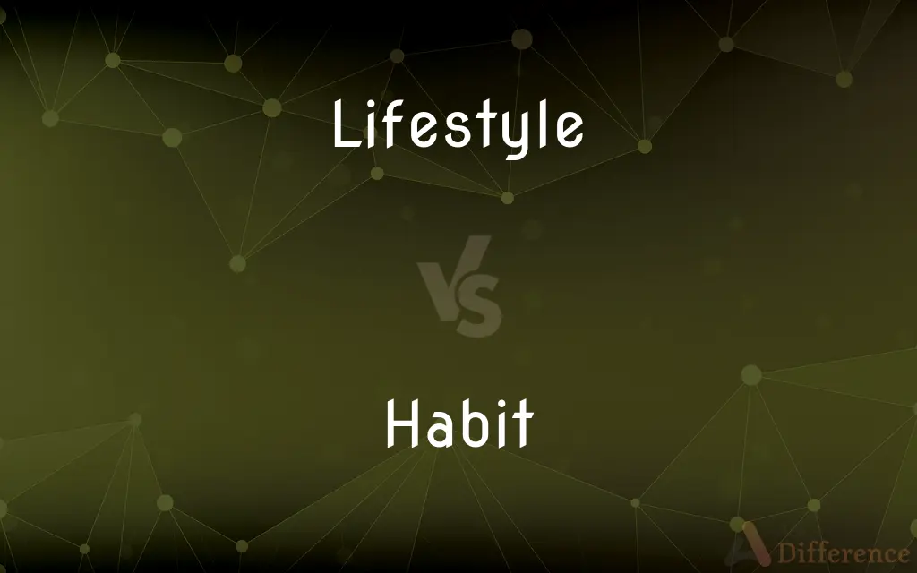 Lifestyle vs. Habit — What's the Difference?