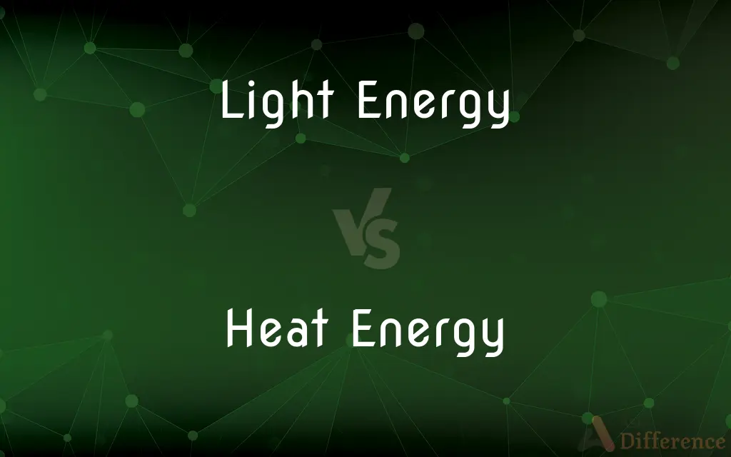 Light Energy vs. Heat Energy — What's the Difference?