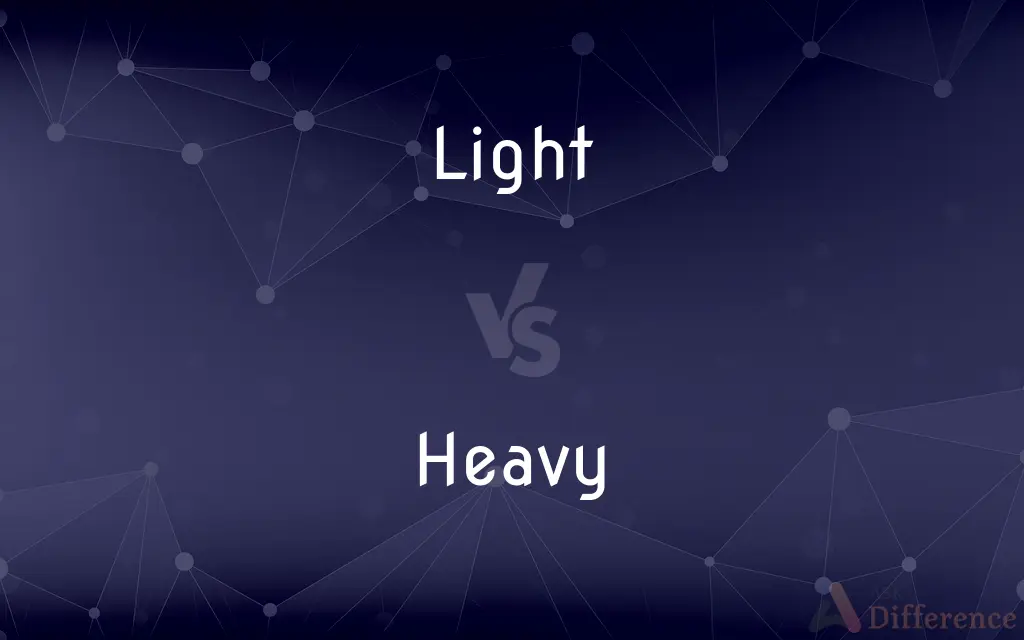 Light vs. Heavy — What's the Difference?