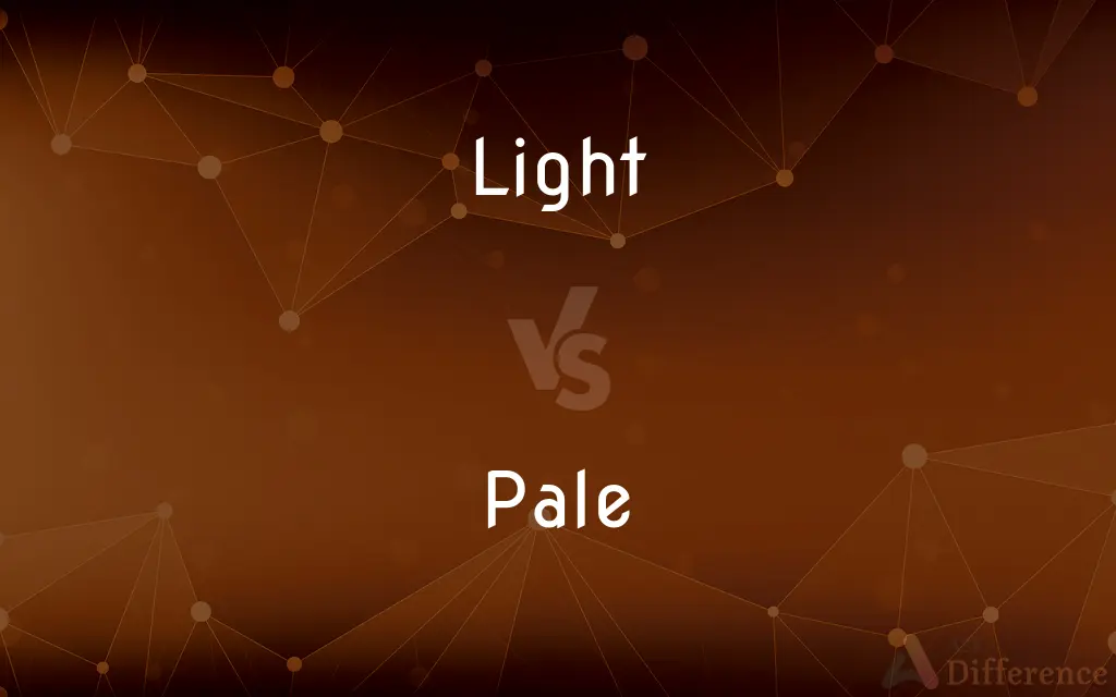 Light vs. Pale — What's the Difference?