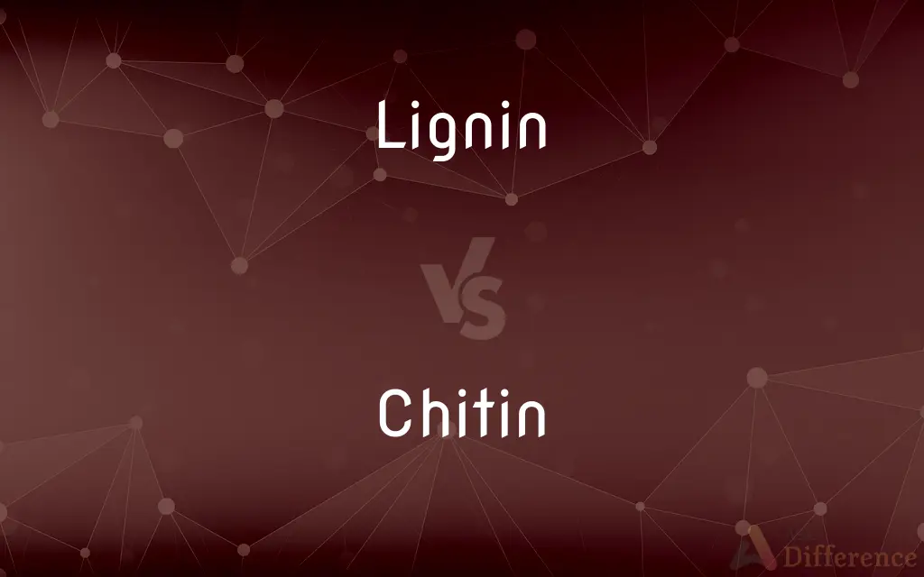 Lignin vs. Chitin — What's the Difference?