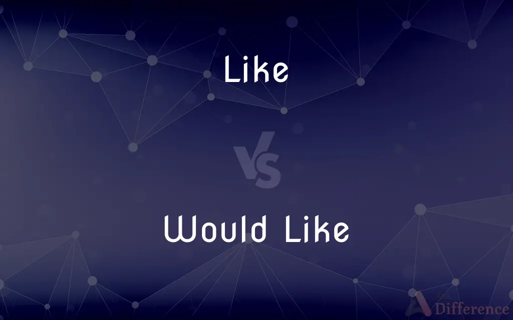 Like vs. Would Like — What's the Difference?