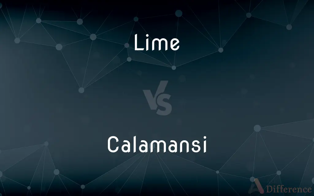 Lime vs. Calamansi — What's the Difference?