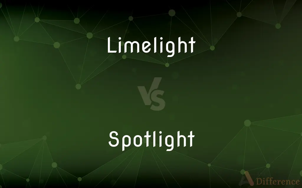 Limelight vs. Spotlight — What's the Difference?