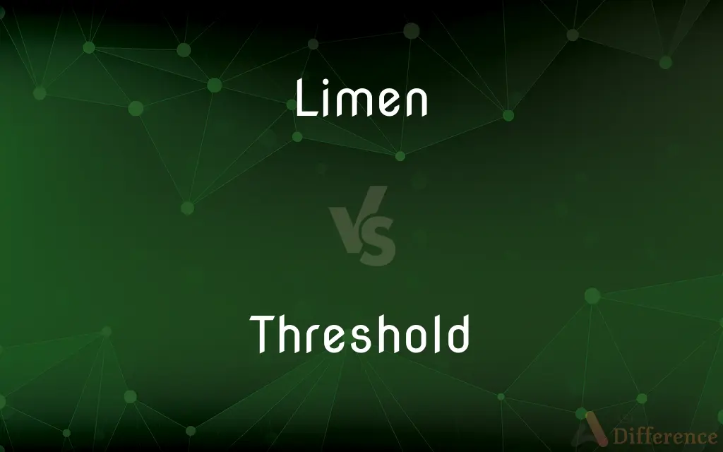 Limen vs. Threshold — What's the Difference?