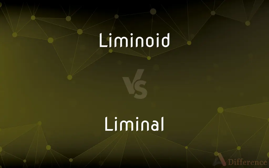 Liminoid vs. Liminal