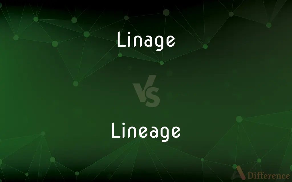 Linage vs. Lineage — Which is Correct Spelling?