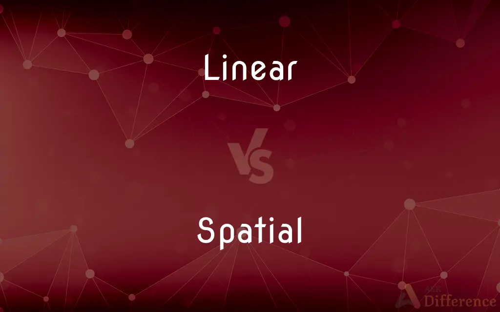 Linear vs. Spatial — What's the Difference?