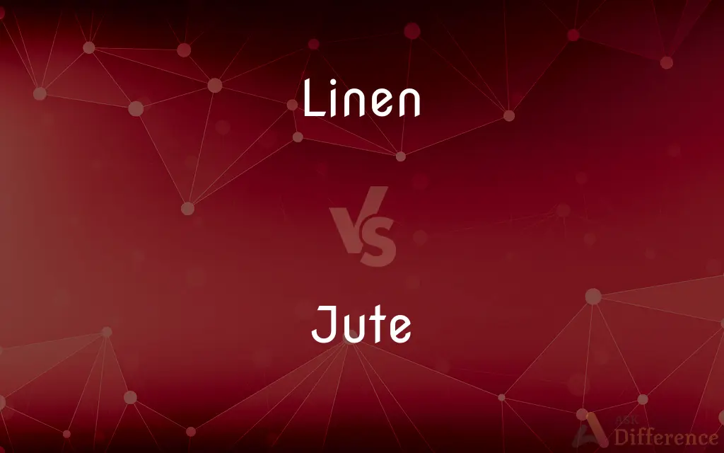 Linen vs. Jute — What's the Difference?