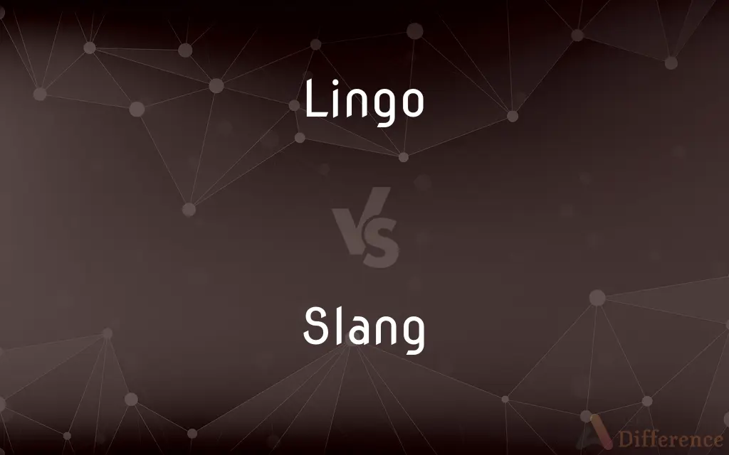 Lingo vs. Slang — What's the Difference?