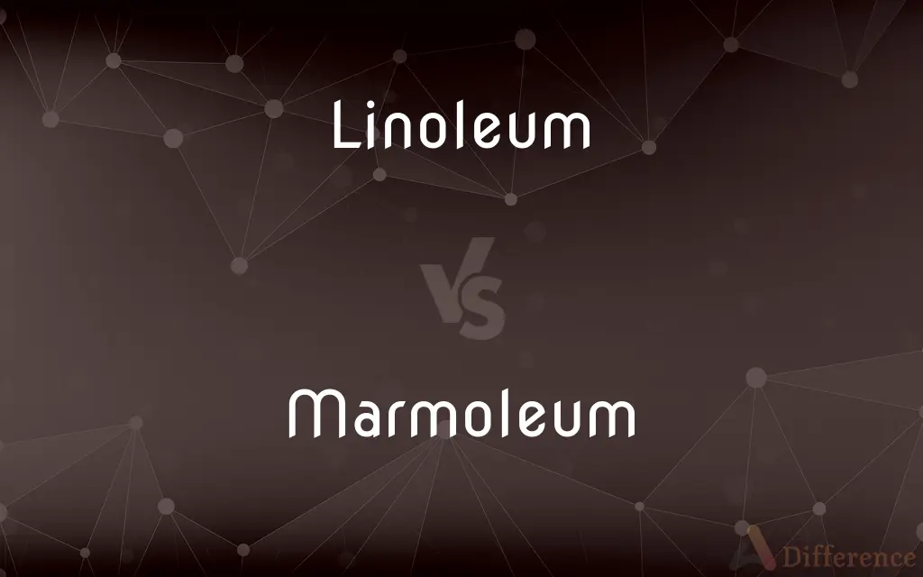 Linoleum vs. Marmoleum — What's the Difference?