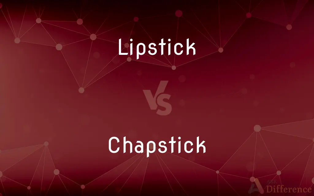 Lipstick vs. Chapstick — What's the Difference?